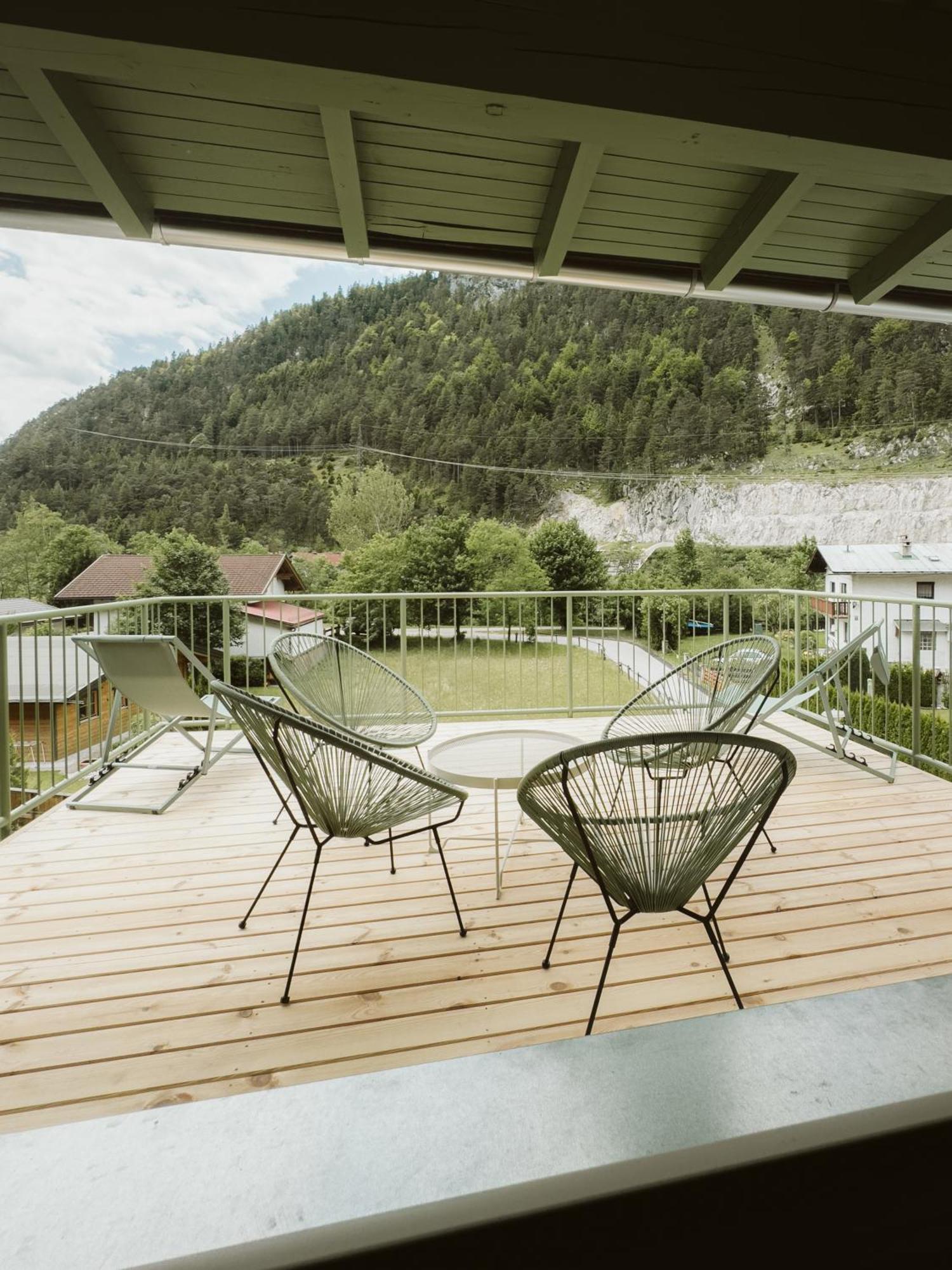 Lebe' Scharnitz Apartment ภายนอก รูปภาพ